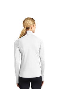 Ladies Sport-Wick Stretch 1/2-Zip Pullover / White / FC Field Hockey - Fidgety