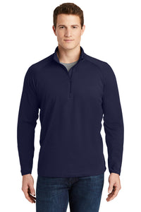 Sport-Wick Stretch 1/2-Zip Pullover / Navy / ODU Parks, Recreation and Tourism