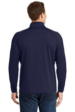 Stretch 1/2-Zip Pullover / Navy / Fairfield Elementary Staff