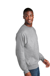 Core Fleece Crewneck Sweatshirt (Youth & Adult) / Ash / Kings Grant Elementary