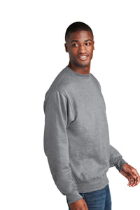 Core Fleece Crewneck Sweatshirt (Youth & Adult) / Ash / Arrowhead Elementary