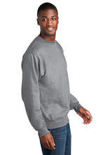 Core Fleece Crewneck Sweatshirt (Youth & Adult) / Athletic Heather / Brandon Middle School