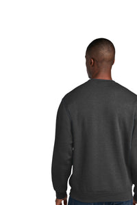 Core Fleece Crewneck Sweatshirt (Youth & Adult) / Dark Heather Grey / Kings Grant Elementary