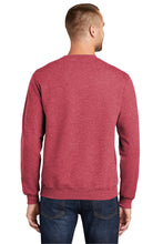 Core Fleece Crewneck Sweatshirt / Heather Red / Cape Henry Collegiate Softball