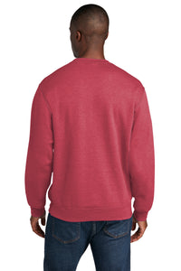 Core Fleece Crewneck Sweatshirt / Red  / Cape Henry Collegiate Basketball