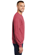 Core Fleece Crewneck Sweatshirt / Heather Red / Cape Henry Collegiate Baseball