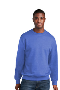 Core Fleece Crewneck Sweatshirt / Heather Royal / Princess Anne High School