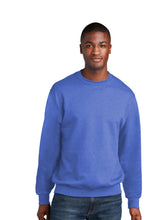 Essential Fleece Crewneck Sweatshirt / Heather Royal / Salem Middle School Boys Soccer