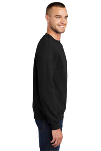 Fleece Crewneck Sweatshirt / Black / Bayside High School Sports Medicine