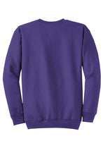 Fleece Crewneck Sweatshirt / Purple / Tallwood High School Cheer