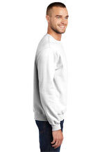 Fleece Crewneck Sweatshirt / White / Kempsville High School Swim & Dive Team