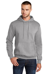 Fleece Hooded Pullover / Athletic Heather / Larkspur Middle Softball