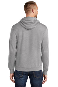 Fleece Pullover Hooded Sweatshirt / Athletic Heather / Plaza Volleyball