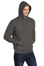 Core Fleece Pullover Hooded Sweatshirt / Charcoal / Coastal Virginia Rowing