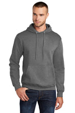 (Test) Fleece Pullover Hooded Sweatshirt / Charcoal Grey / Fidgety