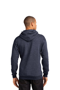 Fleece Hooded Sweatshirt / Heather Navy / Independence Football - Fidgety