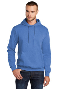 Core Fleece Pullover Hooded Sweatshirt / Heather Royal  / Brandon Middle School