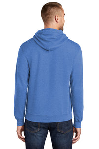 Fleece Hooded Sweatshirt / Heather Royal / Independence Middle Field Hockey