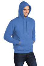 Fleece Pullover Hooded Sweatshirt / Heather Royal / Lynnhaven Middle Volleyball