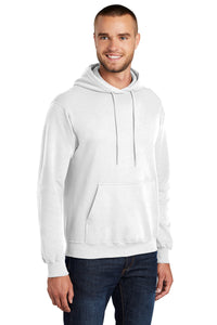 Core Fleece Pullover Hooded Sweatshirt / White  / Cape Henry Collegiate Baseball