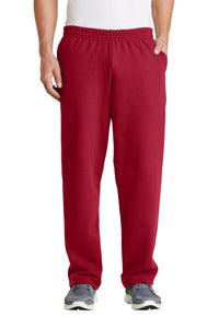 Core Fleece Sweatpant with Pockets / Red / Cape Henry Collegiate Tennis