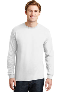 Long Sleeve T-Shirt / White / Bolts Swim - Fidgety