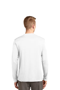 Long Sleeve Performance T-Shirt / White / Cape Henry Soccer - Fidgety