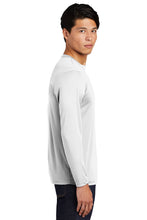 Long Sleeve Performance Tee / White / Cape Henry Swimming