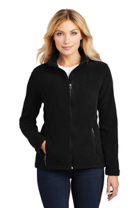 Ladies Value Fleece Jacket / Black / Coastal Virginia Rowing