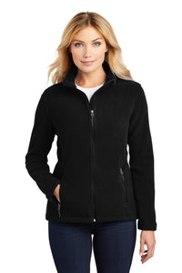 Ladies Value Fleece Jacket / Black / Catholic High School Swimming Team