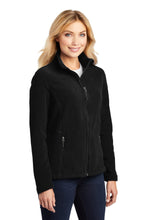 Ladies Value Fleece Jacket / Black / Catholic High School Swimming Team