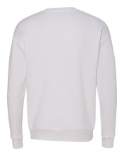 Sponge Fleece Drop Shoulder Crewneck Sweatshirt / White / Cox High School Lacrosse