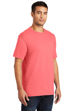 Beach Wash Garment-Dyed Tee / Neon Coral / Great Neck Middle Track