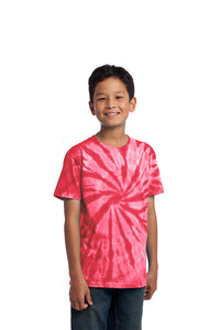 Tie-Dye Tee (Youth) / Pink / Trantwood Elementary