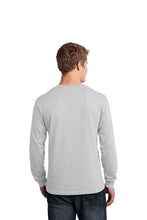 Core Cotton Long Sleeve Tee / Ash / Plaza Middle Wrestling
