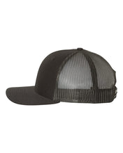 Adjustable Snapback Trucker Cap / Black / Cox High School Track and Field