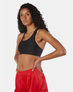 Women's Racerback Sports Bra / Black / Tallwood High School Cheer