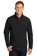 Core Soft Shell Jacket / Black / Cox High School Softball