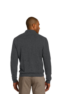 1/2-Zip Sweater / Charcoal Heather / Kellam High School