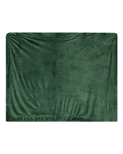 Micro Mink Sherpa Blanket / Green / Great Bridge Crew
