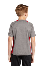 Heather Colorblock Contender Tee (Youth & Adult) / Red & Grey / Trantwood Elementary