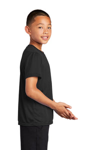 Performance Tee (Youth & Adult) / Black / Larkspur Middle School Track