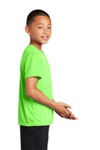 Performance Tee (Youth & Adult) / Neon Green / Pembroke Meadows Elementary