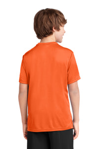 Performance Tee (Youth & Adult) / Neon Orange / Great Neck Tridents