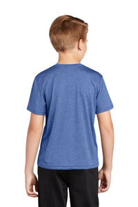 Heather Contender Tee (Youth & Adult) / Royal Heather / Plaza Middle School