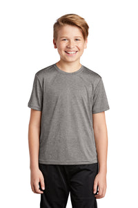 Long Sleeve Performance Tee (Youth & Adult) / Ash / Cape Henry Collegiate