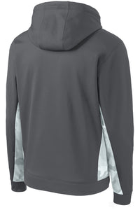 Soccer Sport-Wick Fleece Hooded Pullover / Gray / Bayside Soccer - Fidgety