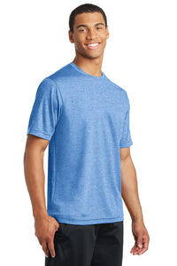 PosiCharge RacerMesh Tee / True Heather Royal / Independence Middle Baseball