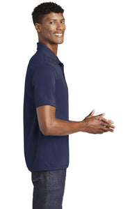 PosiCharge Racer Mesh Polo / Navy / Great Neck Tridents