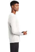 RacerMesh Long Sleeve Tee / White / Tallwood High School Track & Field